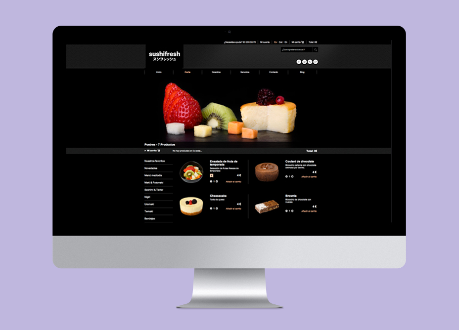 Sushifresh eCommerce