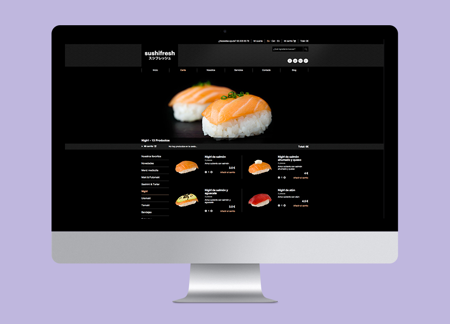 Sushifresh eCommerce