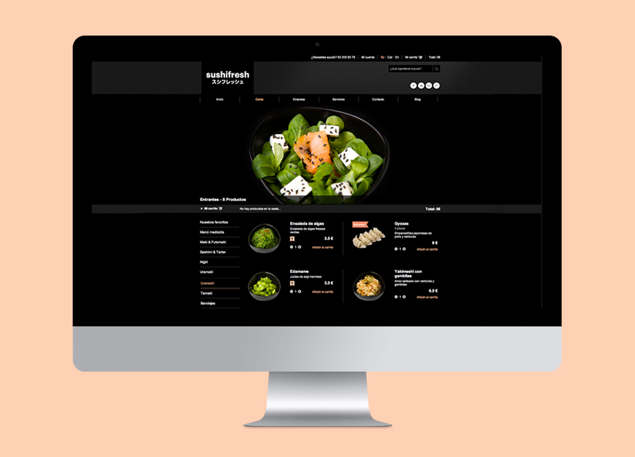 Sushifresh eCommerce